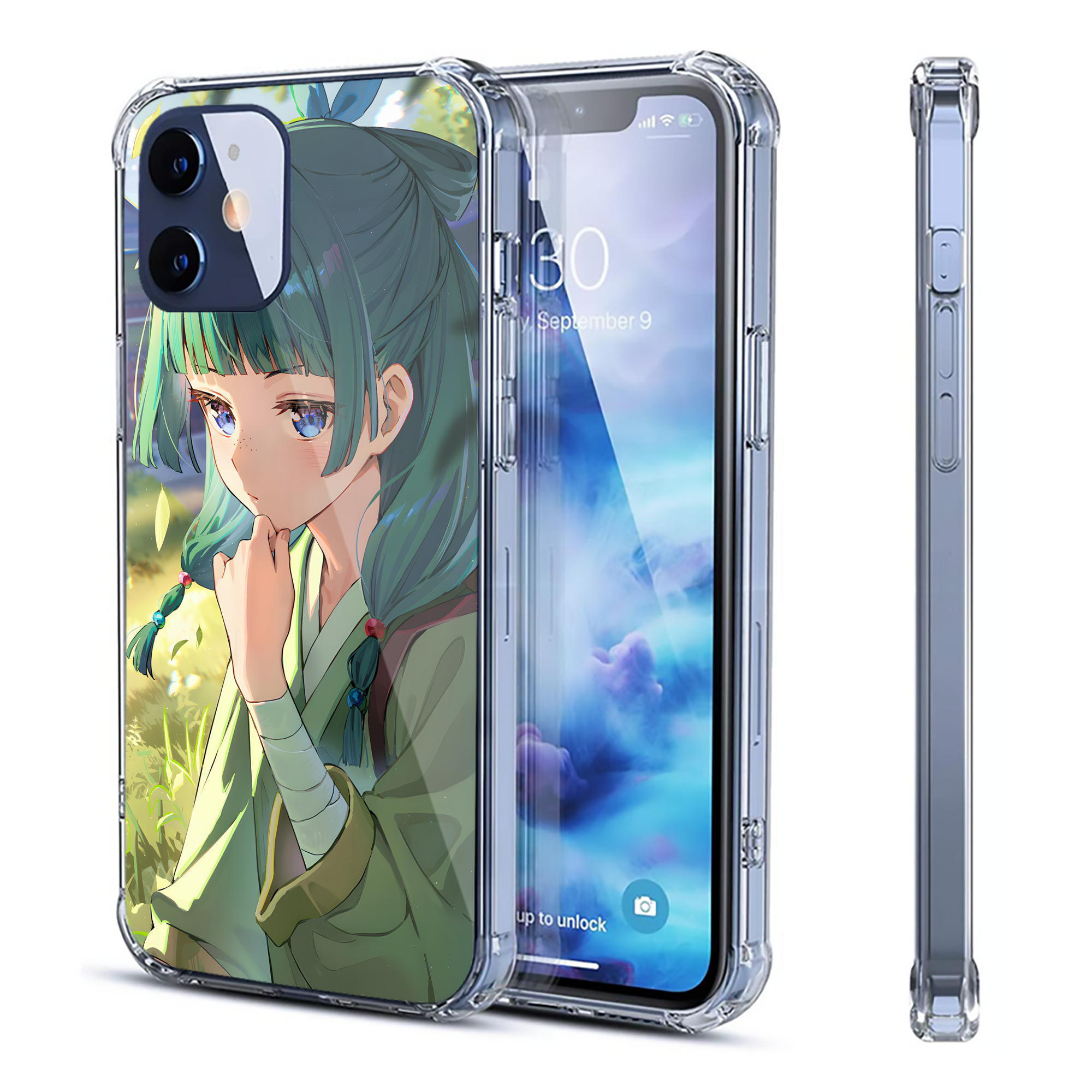 （画像用） 薬屋のひとりごと The Apothecary Diaries 【iPhone 12シリーズ対応】透明スマホケース（クリアソフトケース）